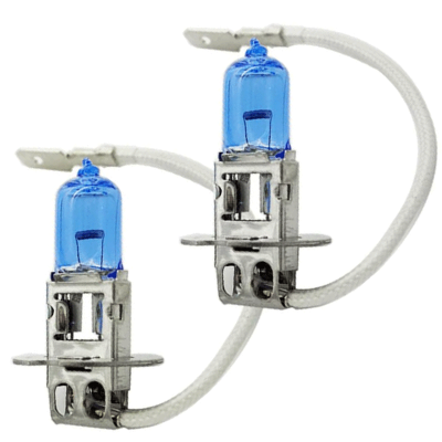 H3 PK22S 12V 15/55W Halogeen Super White Pro + White 6000K Xenon Effect