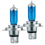 H4 P43t 12V 60/55W ALOGENE SUPER WHITE PRO+ BIANCO 6000K EFFETTO XENON