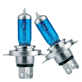 H4 žarulja 12V 60/55W HALOGENA SUPER BIJELA PRO+ BIJELA 6000K EFEKT XENON FUSION