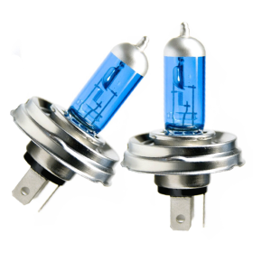 H5 R2 P45t 12V 60/55W HALOGEN SUPER WHITE PRO+ WHITE 6000K XENON EFFECT FUZION