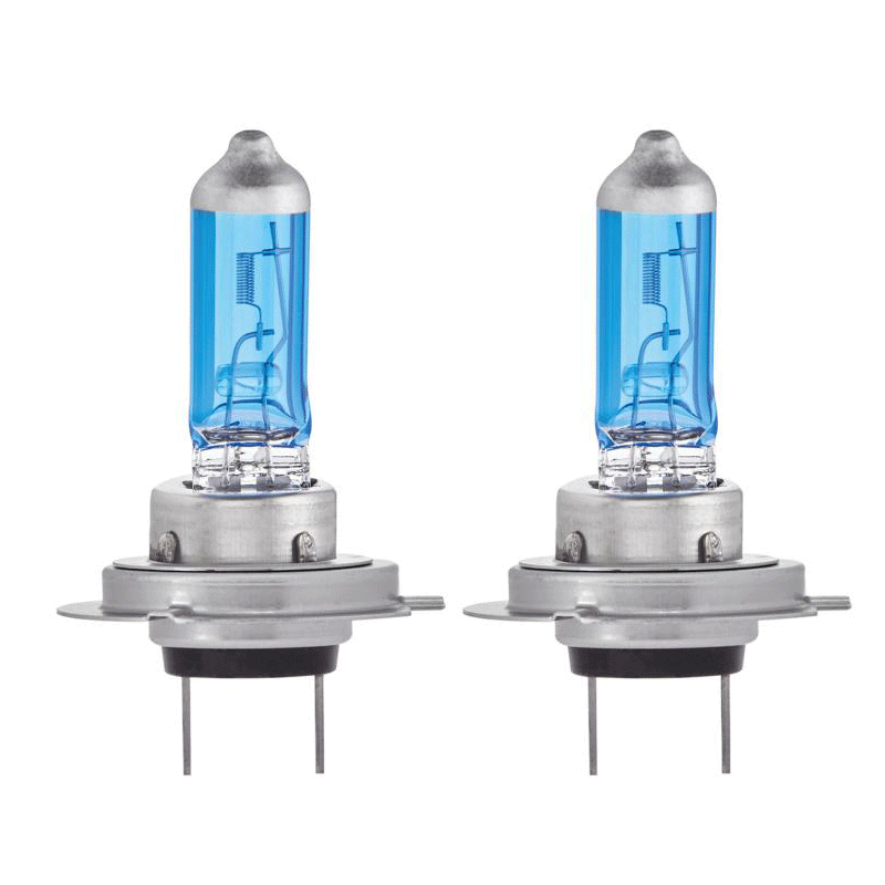 H7 PX26d 12V 55W ALOGEN SUPER WHITE PRO+ BIAŁY 6000K EFEKT XENON