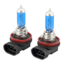 H11 PGJ19-2 12V 55W halogeen Super wit Pro + White 6000k Xenon-effect