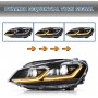 FARI GOLF 7 CROMATI STILE 7.5 LED INTEGRATI DRL AND FRECCIA DINAMICA