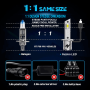 Kit LED H1 EASYPro Fuzion – CANBUS, Haute Puissance, Made in Italy