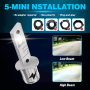 H1 EasyPro LED-kit Fuction - CANBUS, HIGH PODENZA, MAAD IN ITALIË