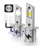 LED-lampkit H3 PK22S 12 / 24V 1: 1 EasyPro Plug & Play CANBUS FUZION