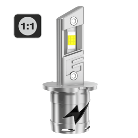 LED MOTO H3 PK22S 12 / 24V 1 LED-lampkit 1: 1 EasyPro Plug & Play CANBUS FUZION