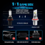 HB5 9007 PX29T Bi-LED-lampkit 12/24 V 1: 1 EasyPro Plug & Play CANBUS FUZION