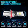 HB5 9007 PX29T Bi-LED-lampkit 12/24 V 1: 1 EasyPro Plug & Play CANBUS FUZION