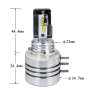 H1523T-1 Bi-LED-lampkit 12/24 V 1: 1 EasyPro Plug & Play CANBUS FUZION