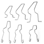 Spring Stop Clip voor Lamp Fixing