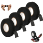 4 PIECES NON-WOVEN FABRIC ADHESIVE INSULATION TAPE CLOTH FLEECE FUZION