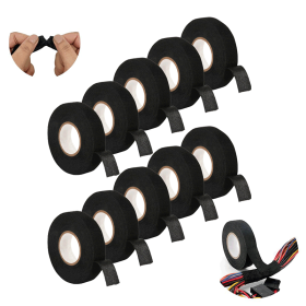 10 PEZZI NASTRO ISOLANTE ADESIVO IN TESSUTO NON TESSUTO TELATO FLEECE FUZION