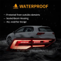 LED-achterlichten Set IQ Style VW Golf 8 VIII LED Aftermarket Red