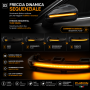Frecce Dinamiche Sequenziali LED VW Golf 8 Passat B8 Arteon Fumè