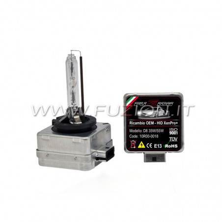 KIT ZAMIENNIK LAMPY XENON D8S OEM XENPRO+ FUZION PRO QUALITY