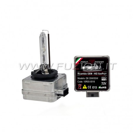 Xenon D8S OEM XENPRO + Fuzion Lamp Vervangingsset