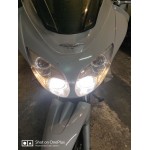 Photo from customer for H3 PK22s 12V 15/55W HALOGEN SUPER WHITE PRO+ WHITE 6000K XENON EFFECT FUSION