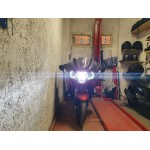 Photo from customer for H7 LED MATRIX MOTORCYCLE KIT 6000 LUMEN CANBUS PRO FUZION
