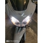 Photo from customer for H3 PK22s 12V 15/55W HALOGEN SUPER WHITE PRO+ WHITE 6000K XENON EFFECT FUSION