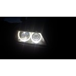 Photo from customer for SERIES 3 E90 E91 FACELIFT 40W 4 HOLES LED BULBS BMW ANGEL EYES XENON HEADLIGHTS